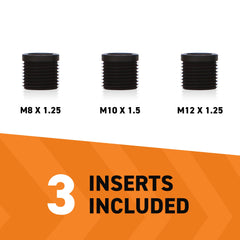 Mishimoto MMSK-BK adapters included optimize fit across multiple manual transmissions.