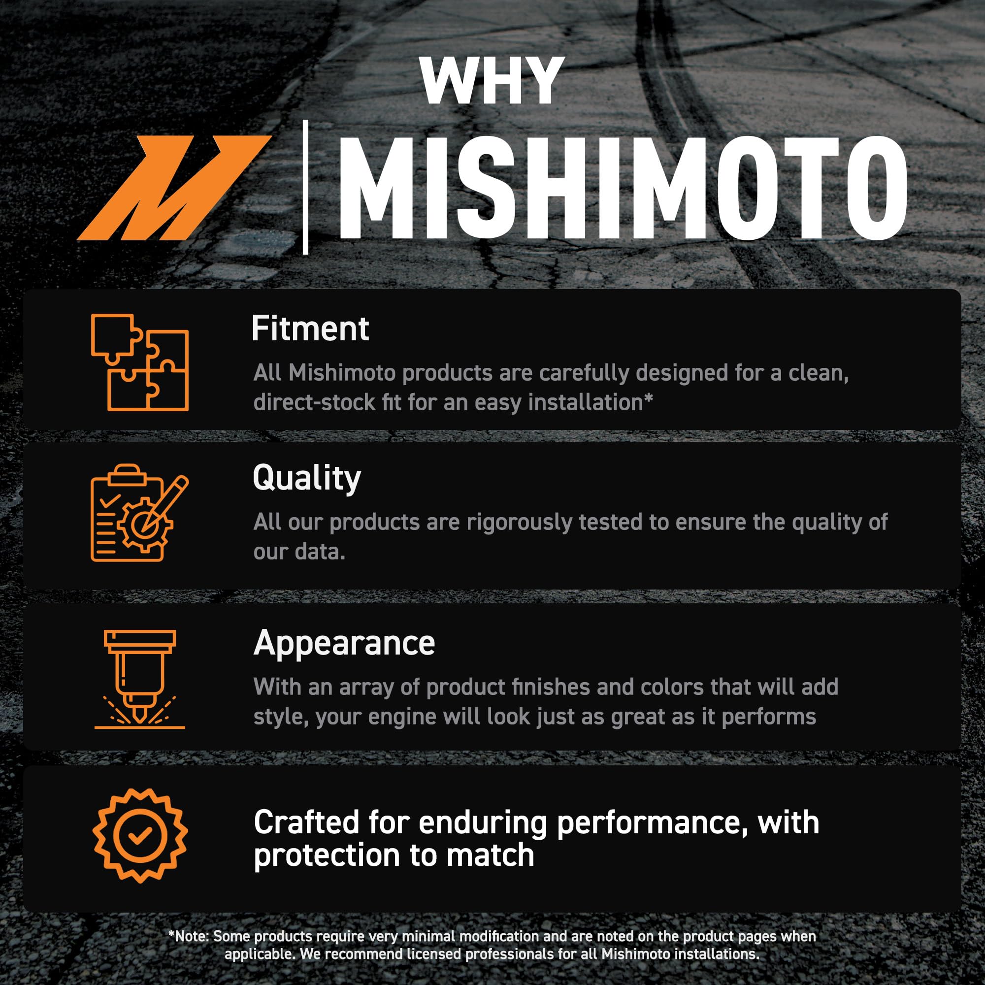 Mishimoto MMTC-K2-14 in action during demanding driving conditions.