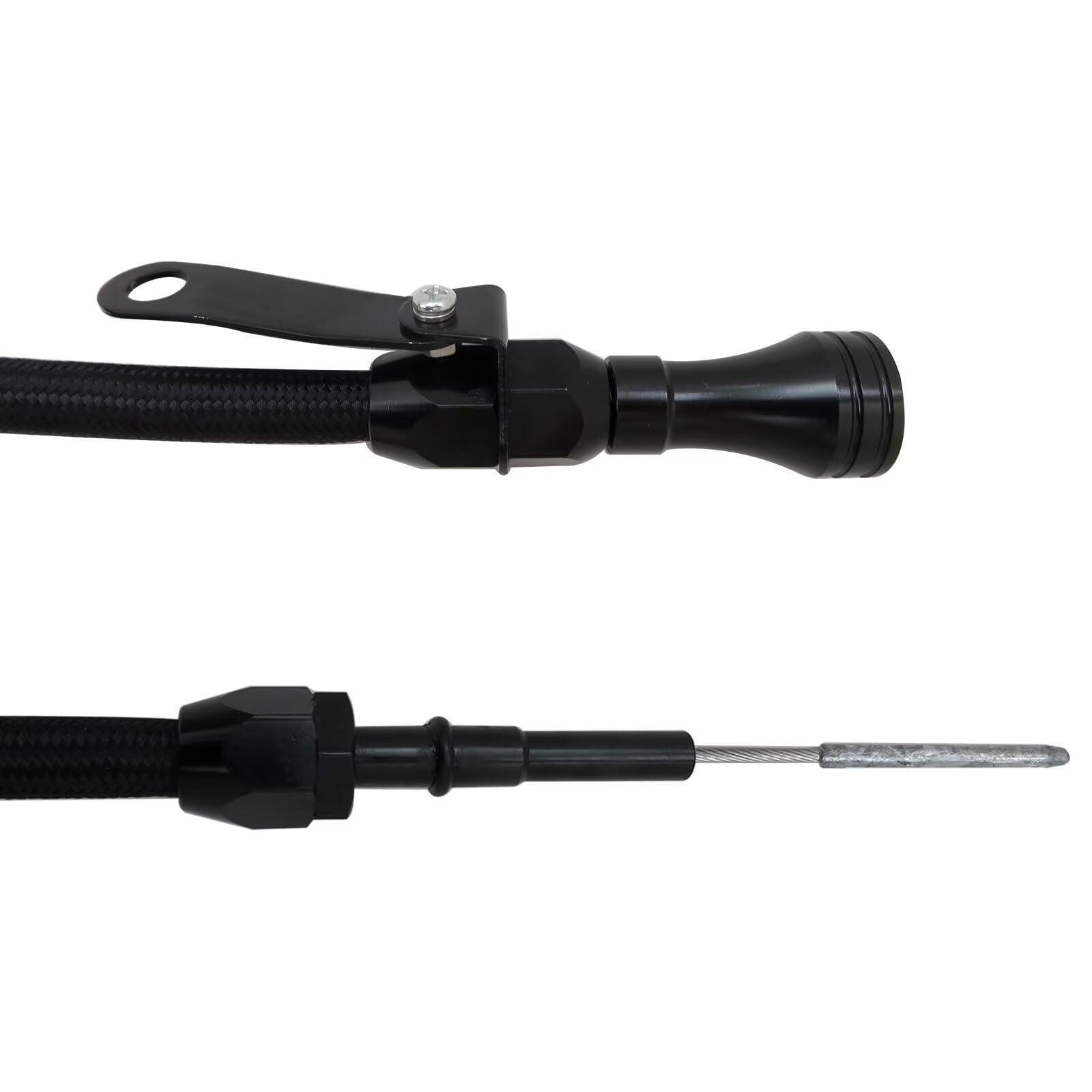 Misimain flexible measuring cable reaches around components for accurate readings.