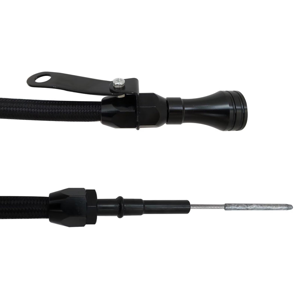 Misimain flexible measuring cable reaches around components for accurate readings.