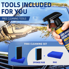 MISNINE car coating spray application demonstrates fast care and lasting protection