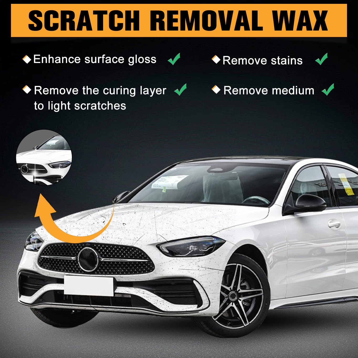 MISNINE protective film forms durable shield on vehicle paint.