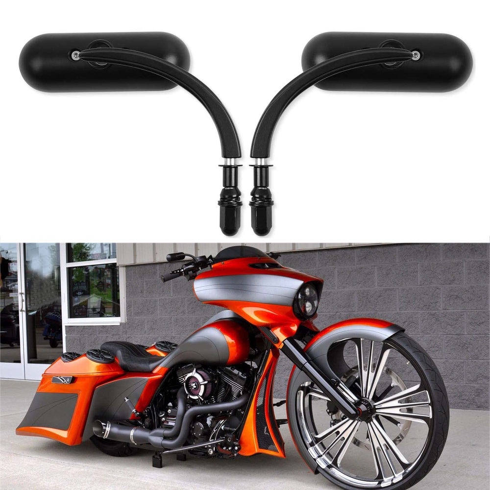 MISS MOLY 8mm motorcycle mirror back view for durable mounting.