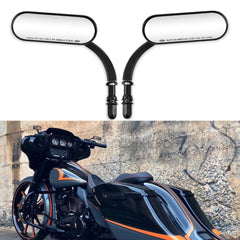 MISS MOLY 8mm motorcycle mirror front angle with clear glass for sharp rear view.