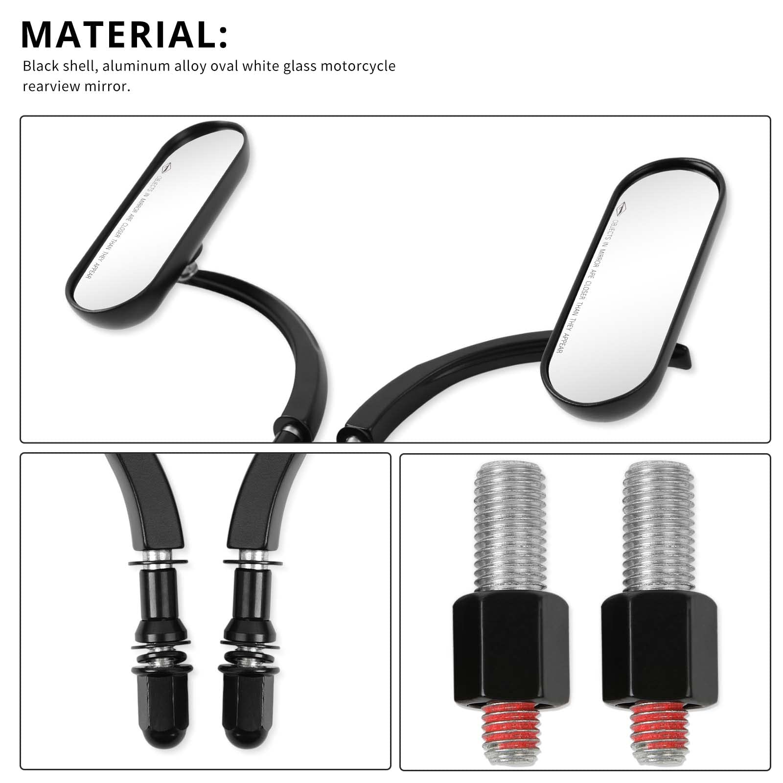 MISS MOLY aluminum stem reinforces stable, long-lasting mounting.