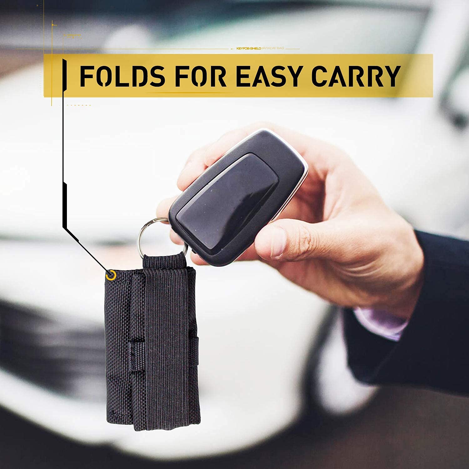Mission Darkness Faraday Bag blocks WiFi and Bluetooth signals from devices