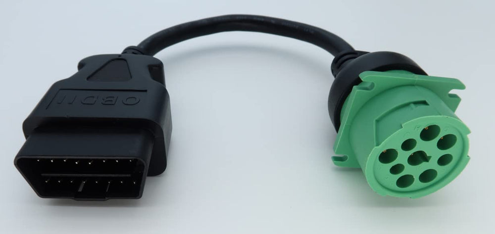MITOB compact 1ft cable shown routing in a vehicle space.