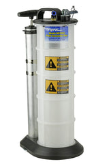 Mityvac 7201 dual-function evacuator for oil changes and coolant refills.