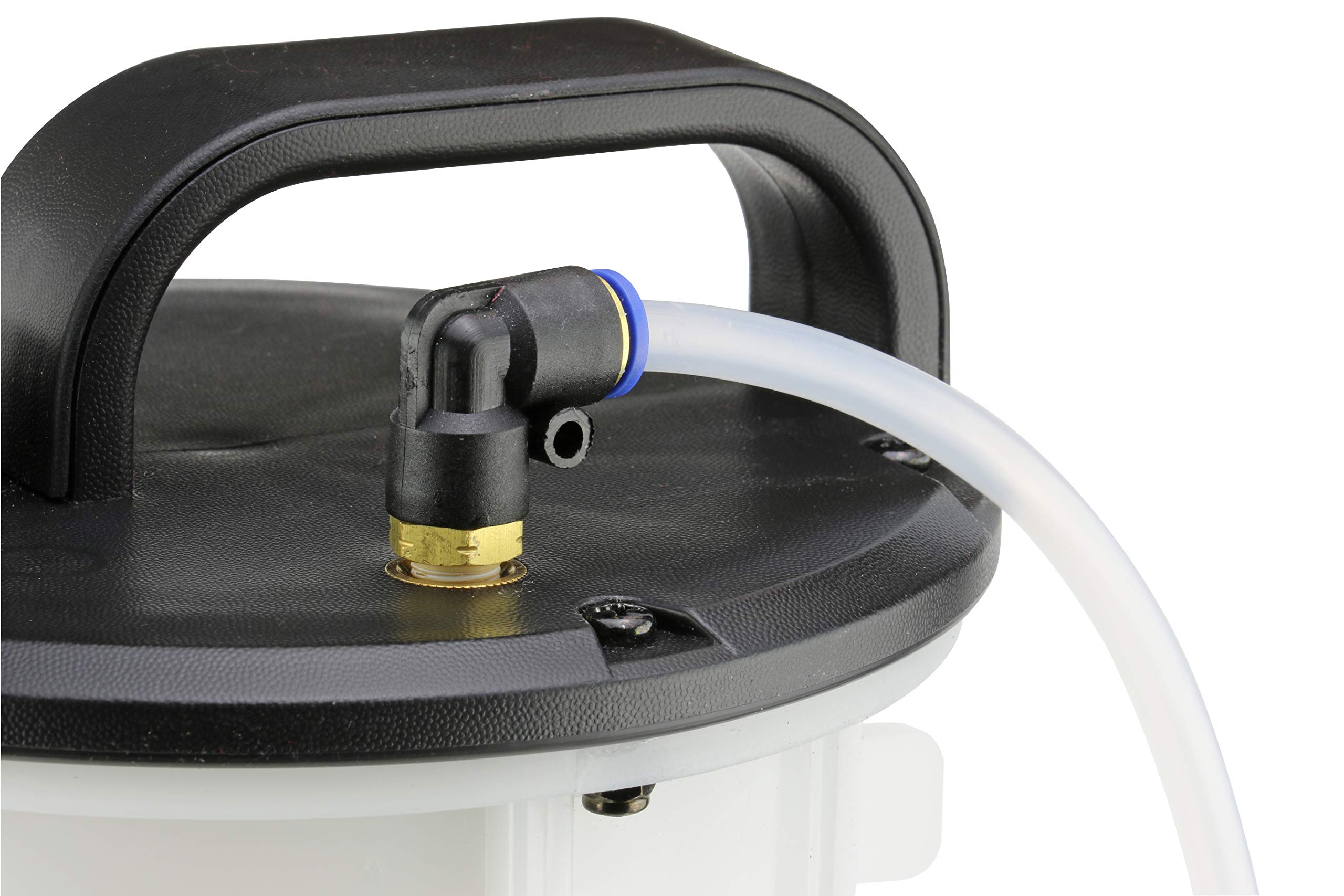 Mityvac MV7300 chemical-resistant polyethylene construction withstands harsh automotive liquids and frequent use