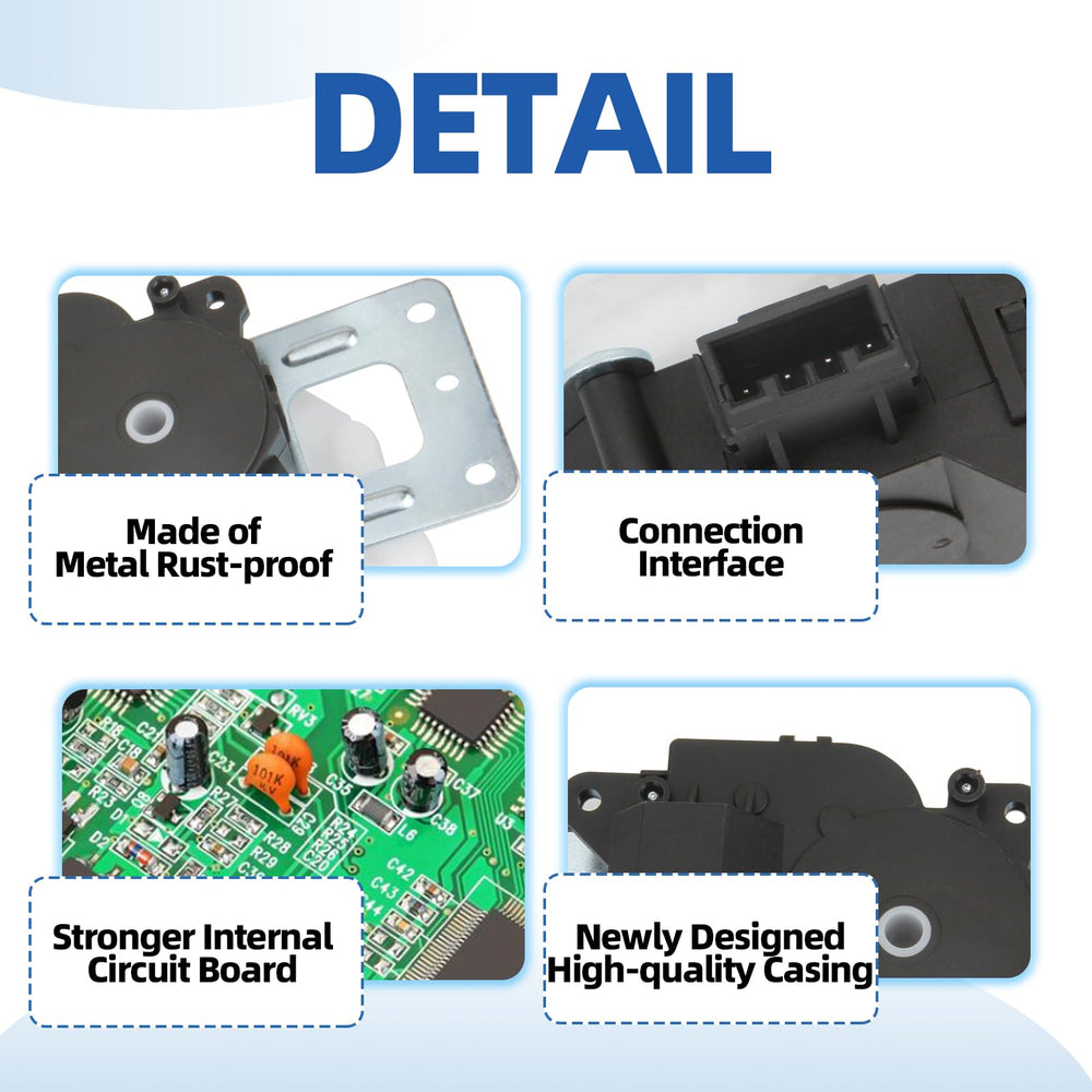 MITZONE actuator packaging image demonstrates ready-to-install replacement parts