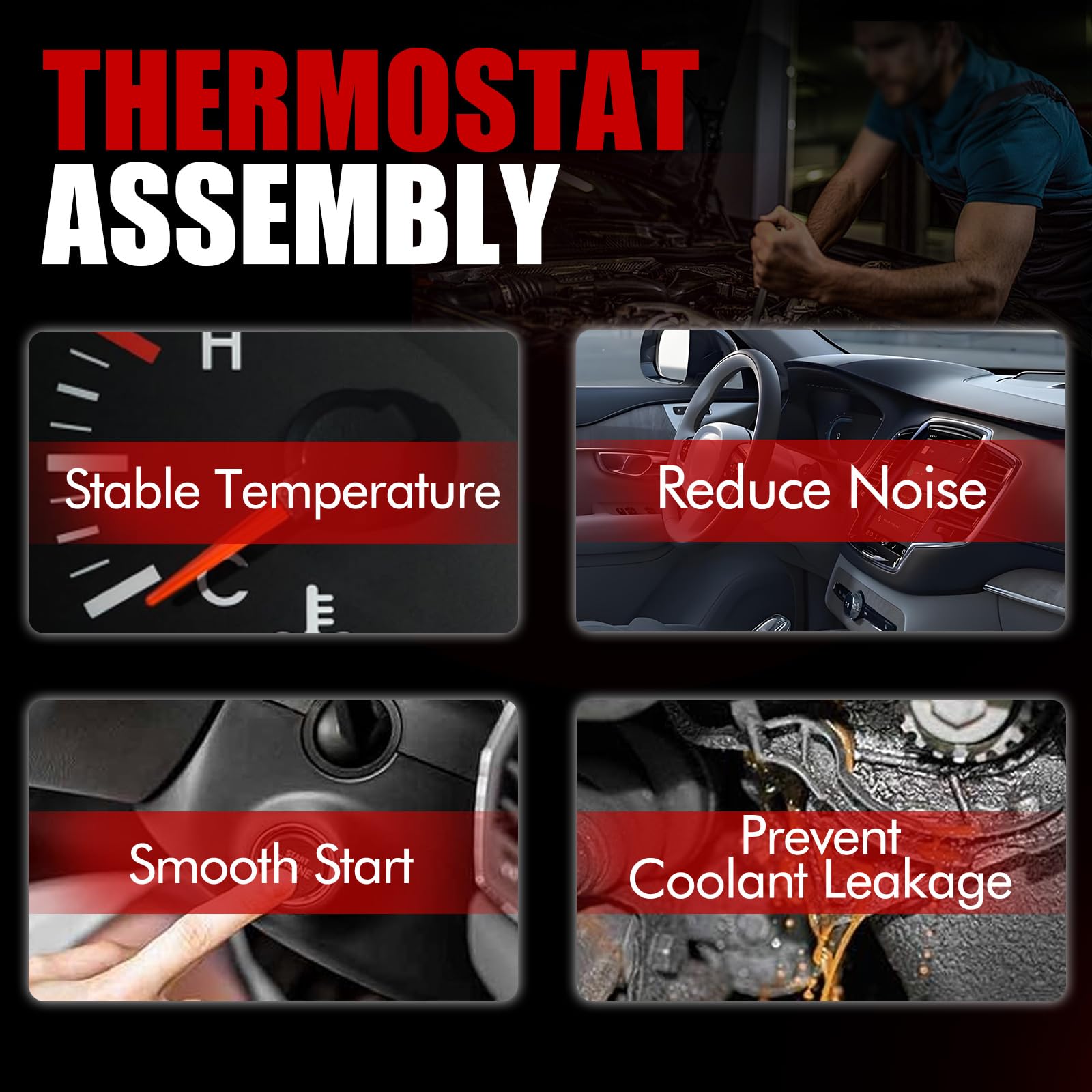 MITZONE complete kit image demonstrates all components for full coolant system upgrade.