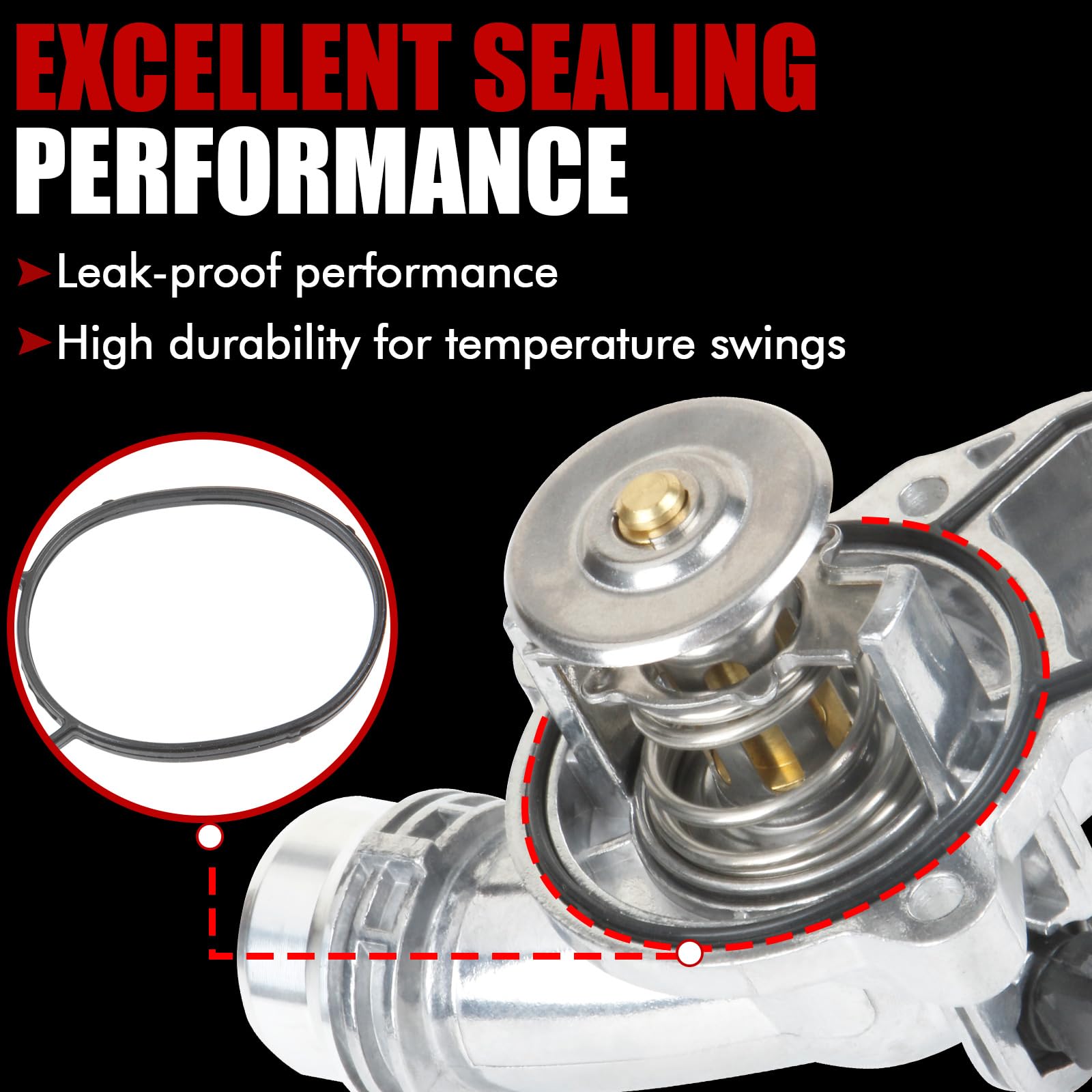 MITZONE easy-install thermostat housing for BMW, DIY friendly