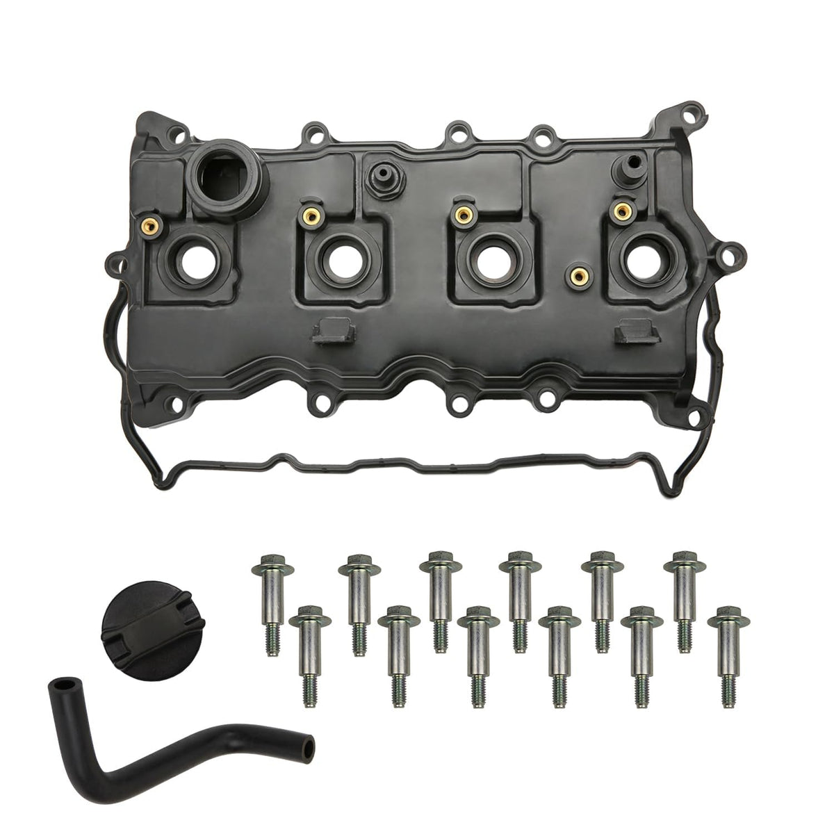 MITZONE engine valve cover with oil cap for leak-free sealing and easy maintenance.