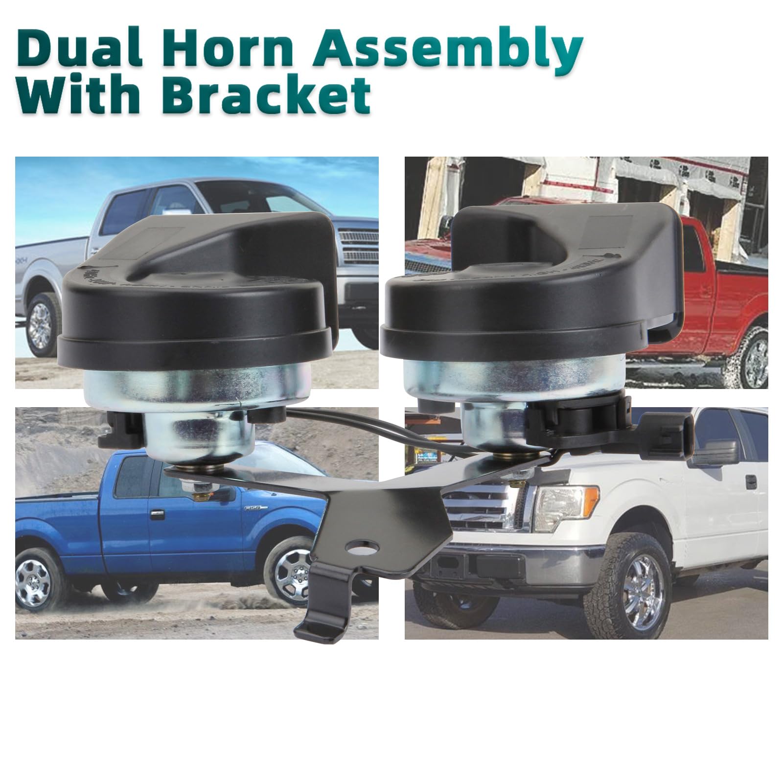 MITZONE fitment image confirms compatibility with 2009-2014 Ford F-150 models
