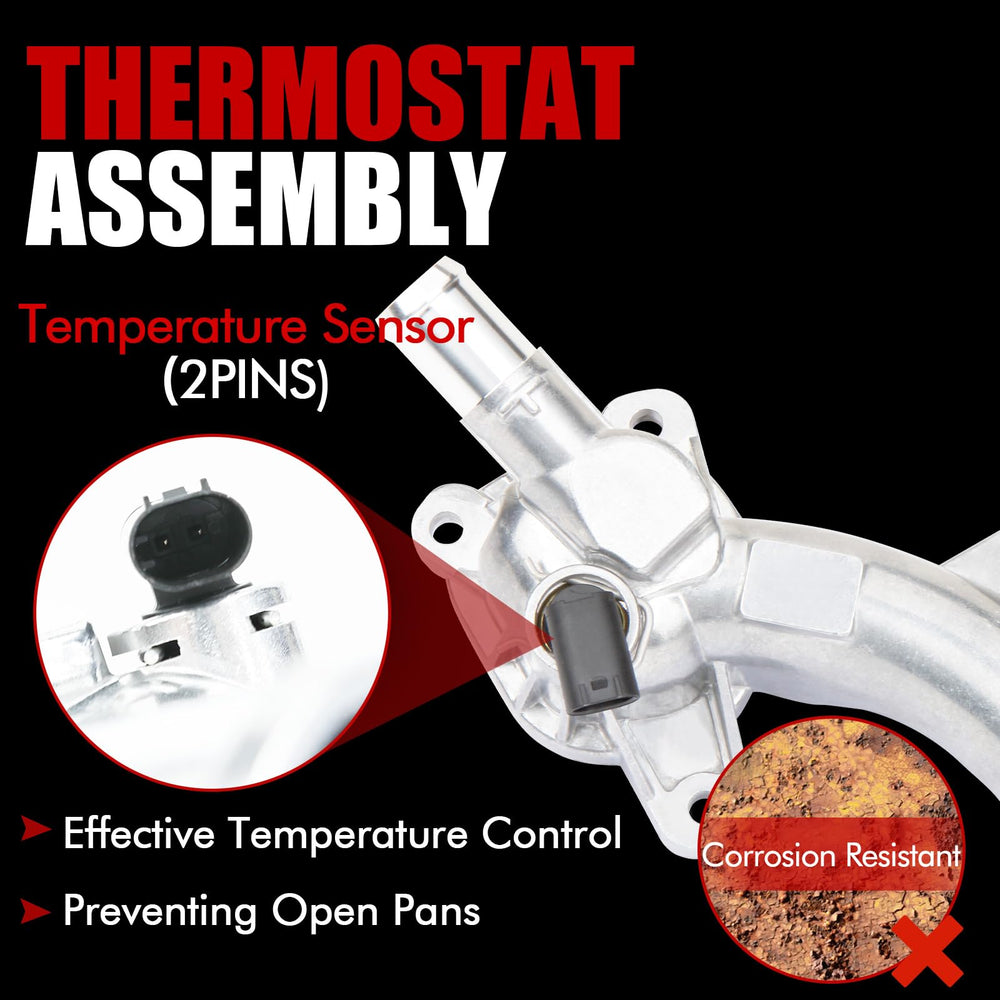 MITZONE gasket and inlet hose improve sealing and coolant flow.
