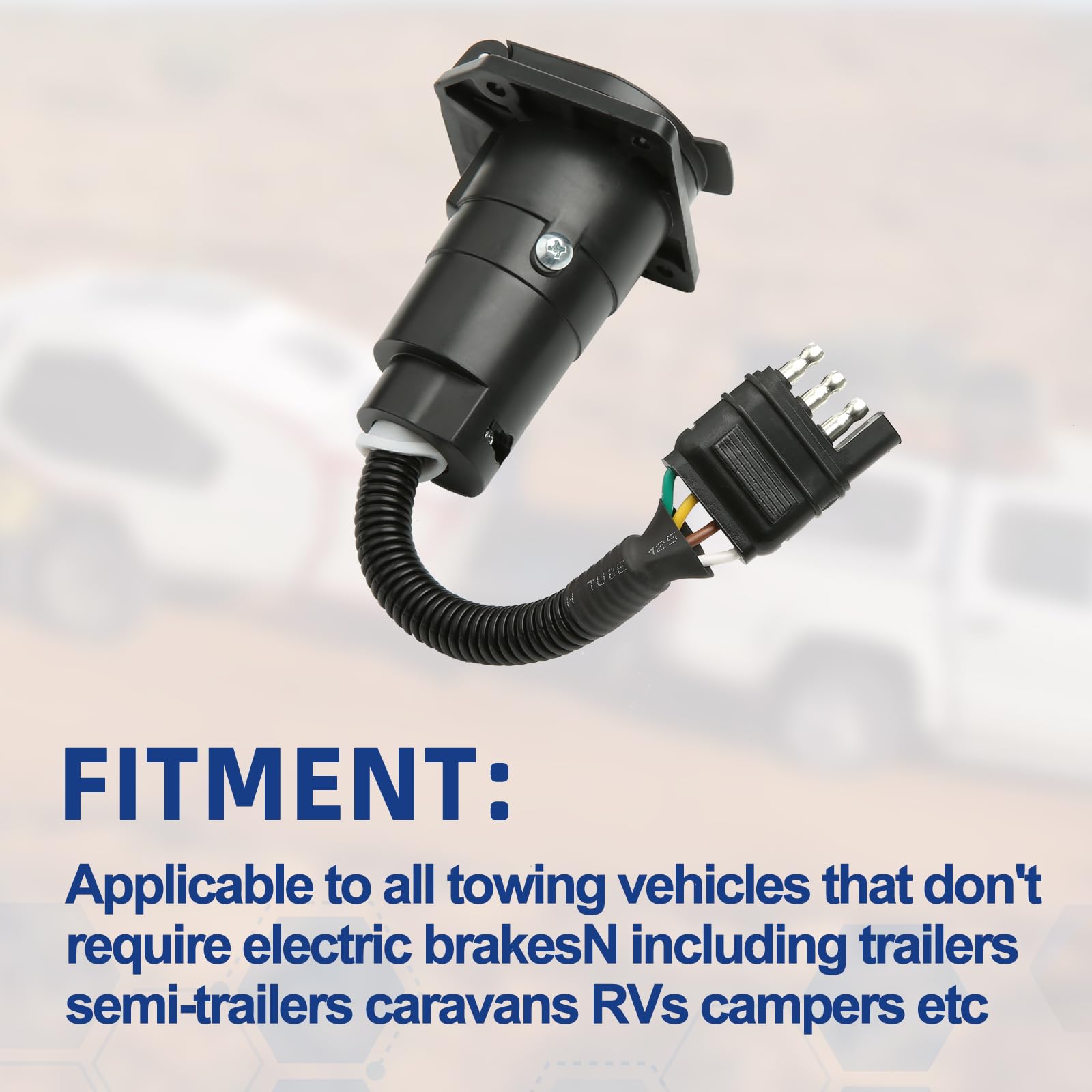 MITZONE ready-to-install adapter facilitates safer, organized vehicle-to-trailer connections
