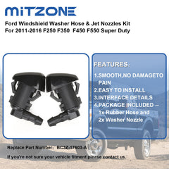 MITZONE nozzle gasket seal reduces leaks during operation