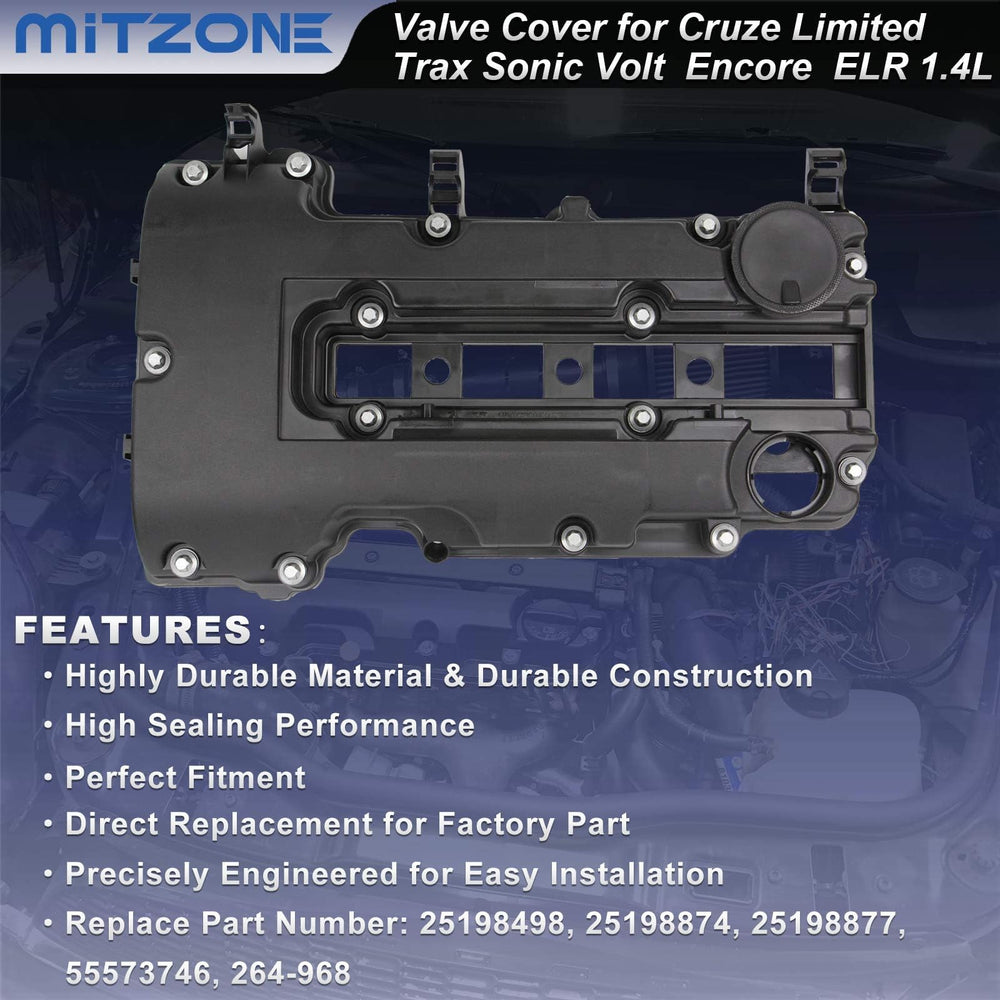MITZONE PCV valve included inside the valve cover