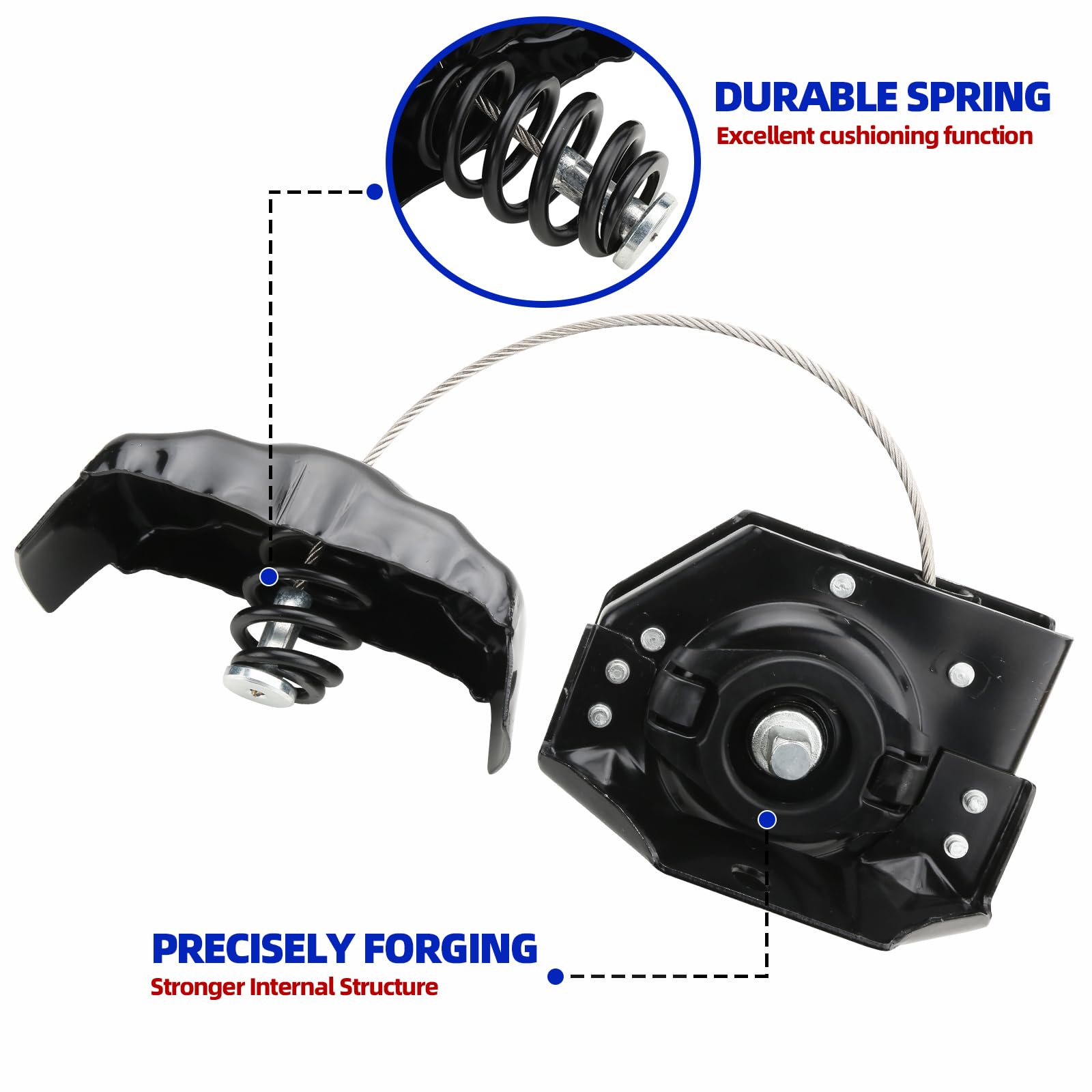 MITZONE spare-tire-carrier demonstrates strong lift support