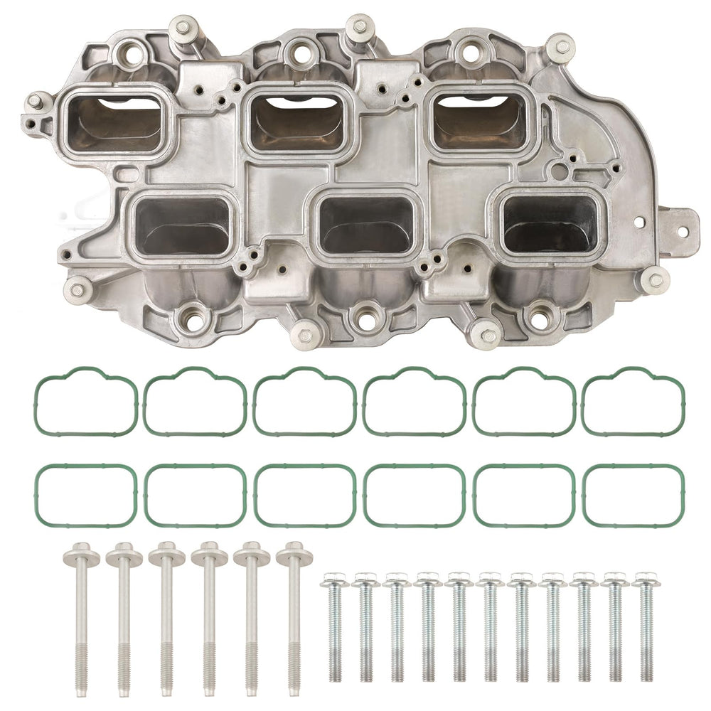 MITZONE aluminum lower intake manifold upgrade improves heat management for 3.6L V6 engines.
