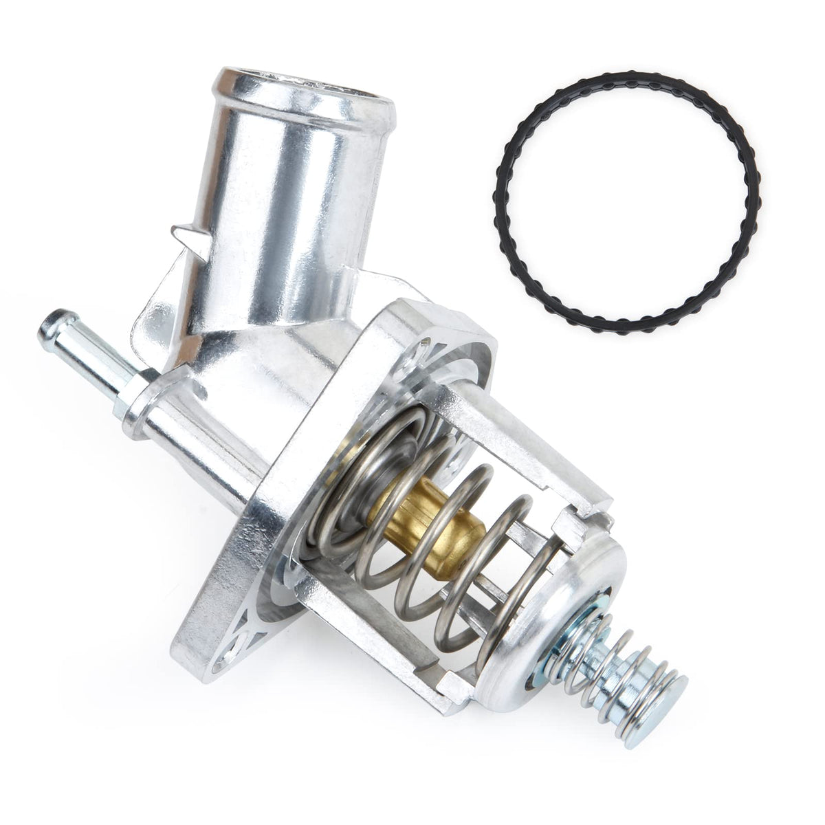 MITZONE upgrade aluminum thermostat housing assembly improves cooling system reliability