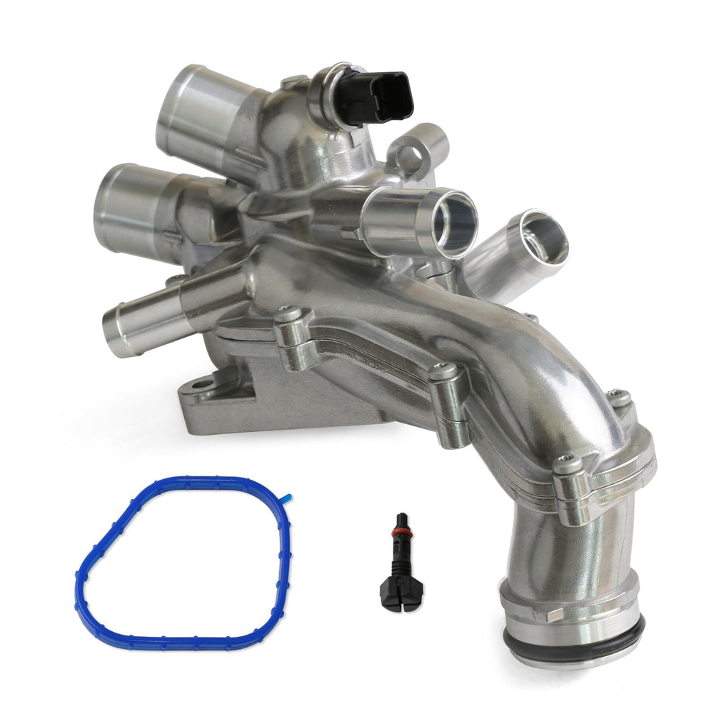MITZONE upgrade aluminum thermostat housing closeup showing durable finish