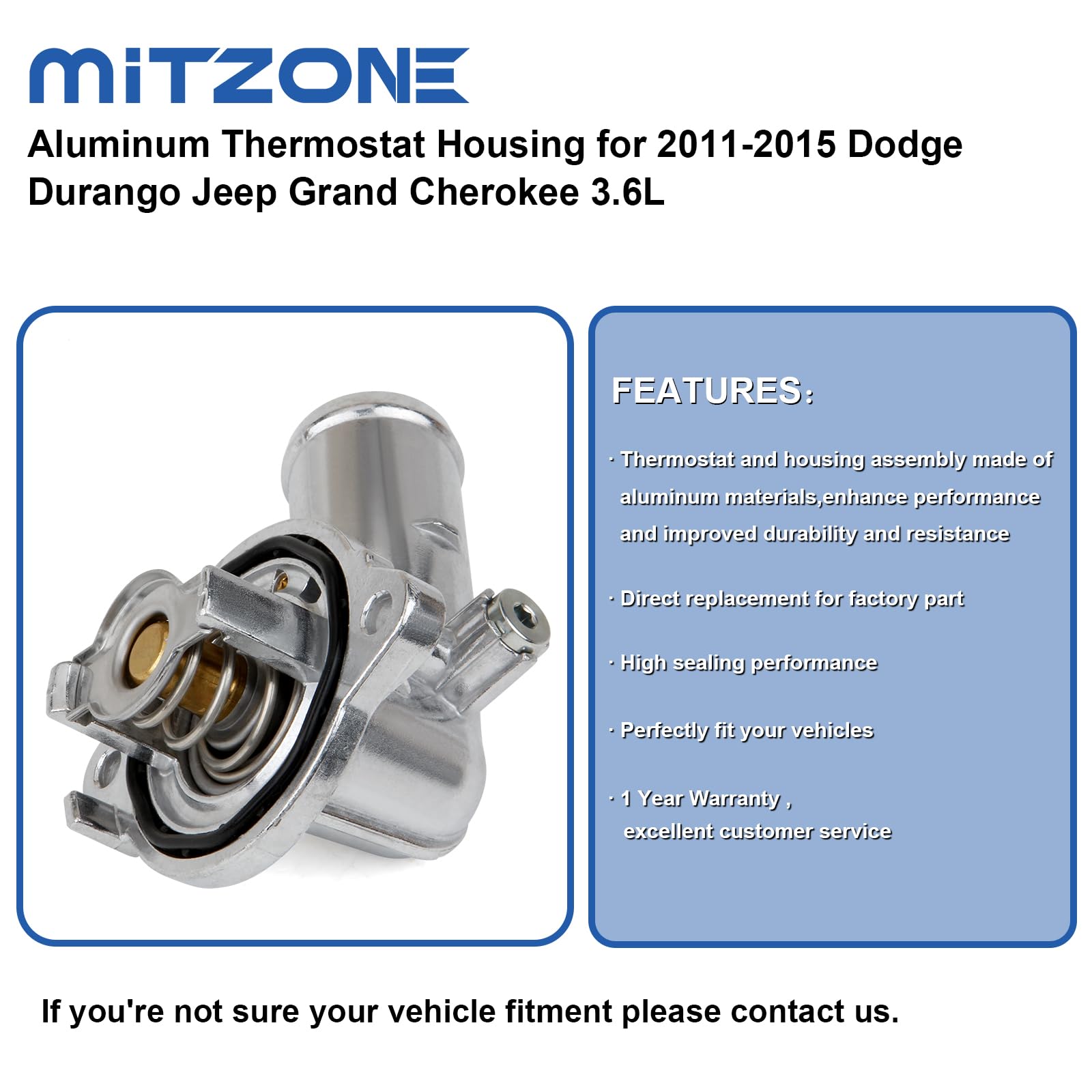 MITZONE housing on Grand Cherokee shows durable replacement option
