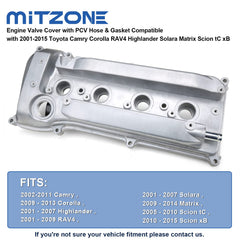 MITZONE valve cover gasket closeup, robust seal for long-lasting performance.