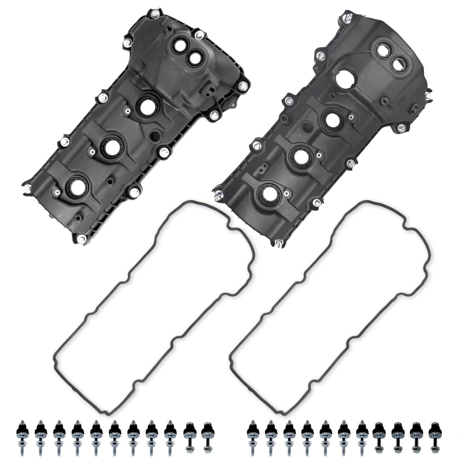 MITZONE valve cover kit: right and left assembly for Ford engines, easy replacement.