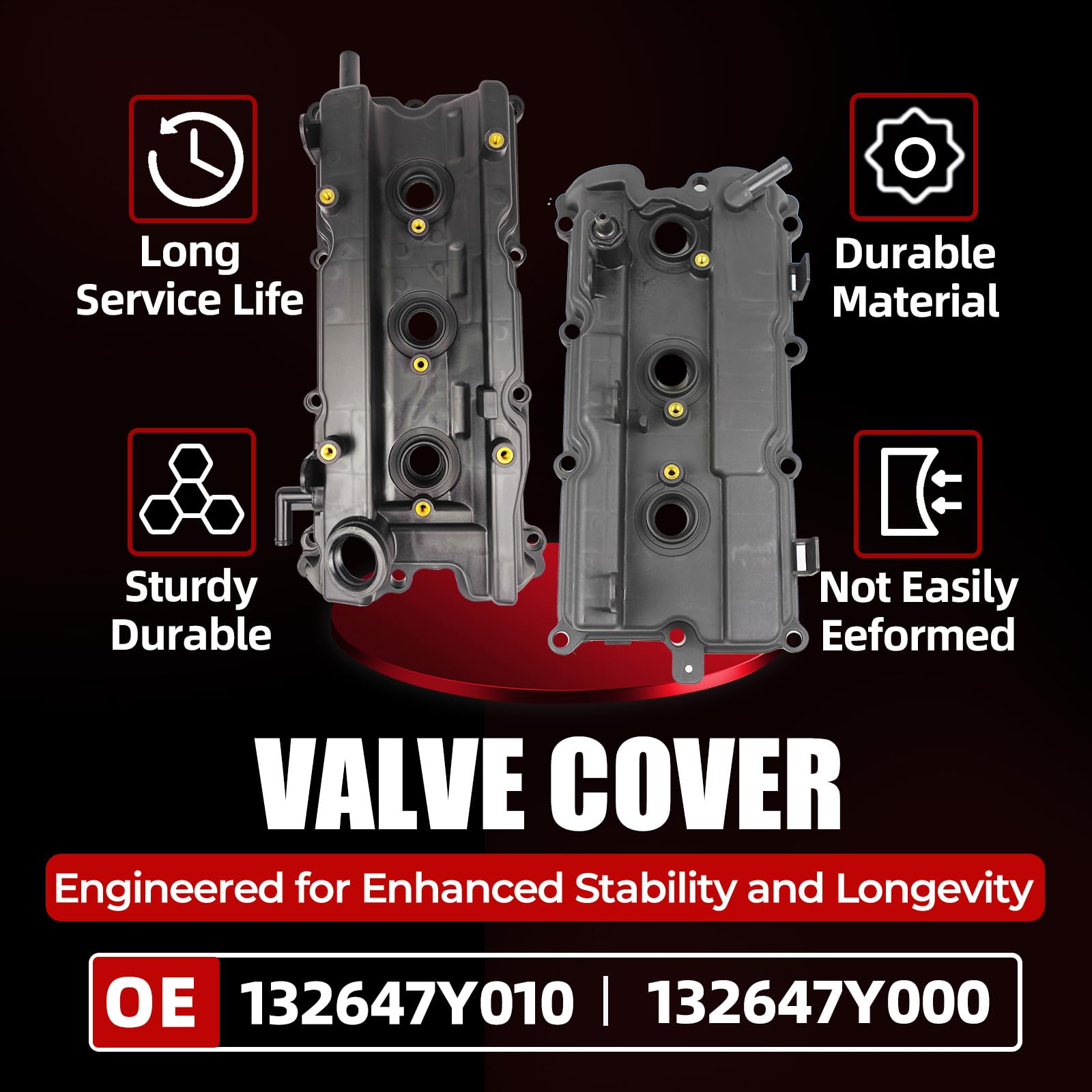 MITZONE valve cover tube seals providing robust sealing against leaks