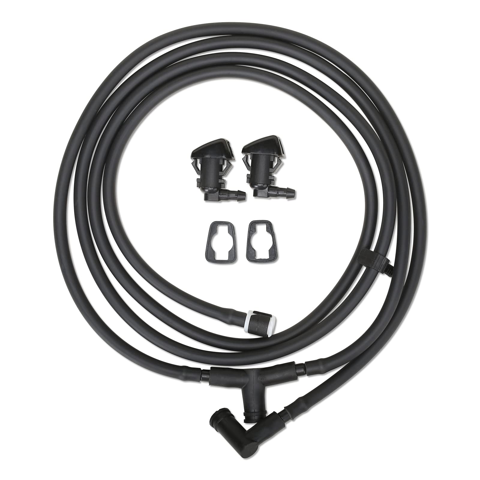 MITZONE windshield nozzle kit for Ford 2011-2016 delivers even spray across glass