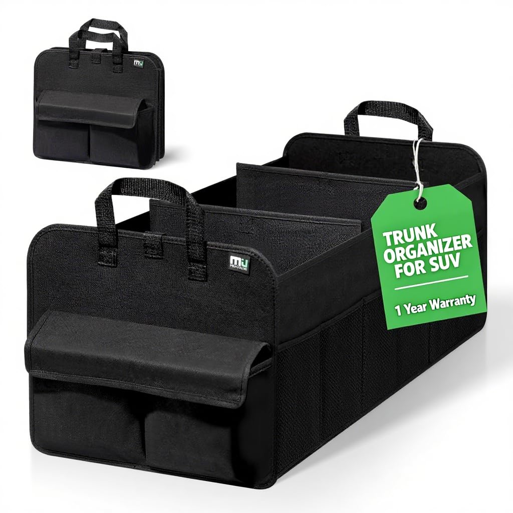 MIU COLOR trunk organizer package includes all setup accessories.