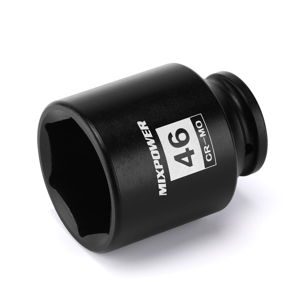 MixPOWER half-inch drive deep impact socket 46mm for high-torque wheel work.