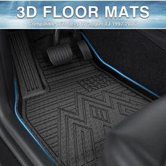 Mixsuper all-weather TPE floor liners provide year-round protection in any weather.