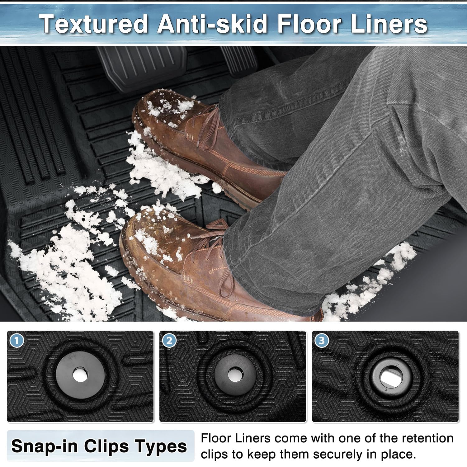Mixsuper all-weather TPE material remains flexible and durable.