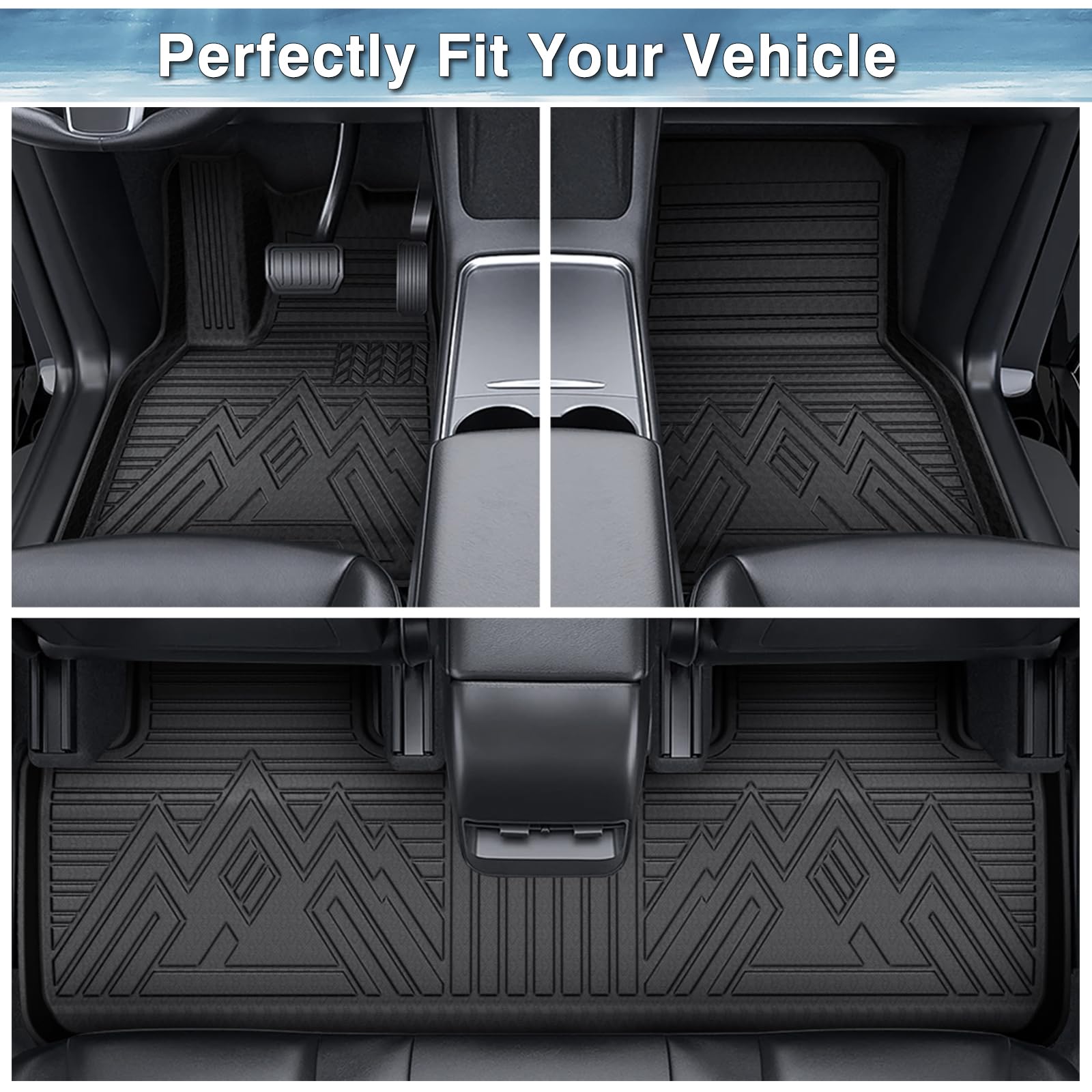 Mixsuper 5.6ft bed liner keeps cargo contained and clean.