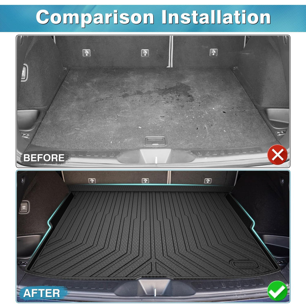 Mixsuper cargo liner all-season TPE stays flexible and durable