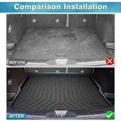 Mixsuper cargo liner all-season TPE stays flexible and durable