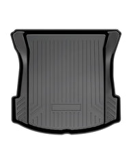Mixsuper custom-fit cargo liner for Tesla Model 3 with precise 3D molding for a snug fit.