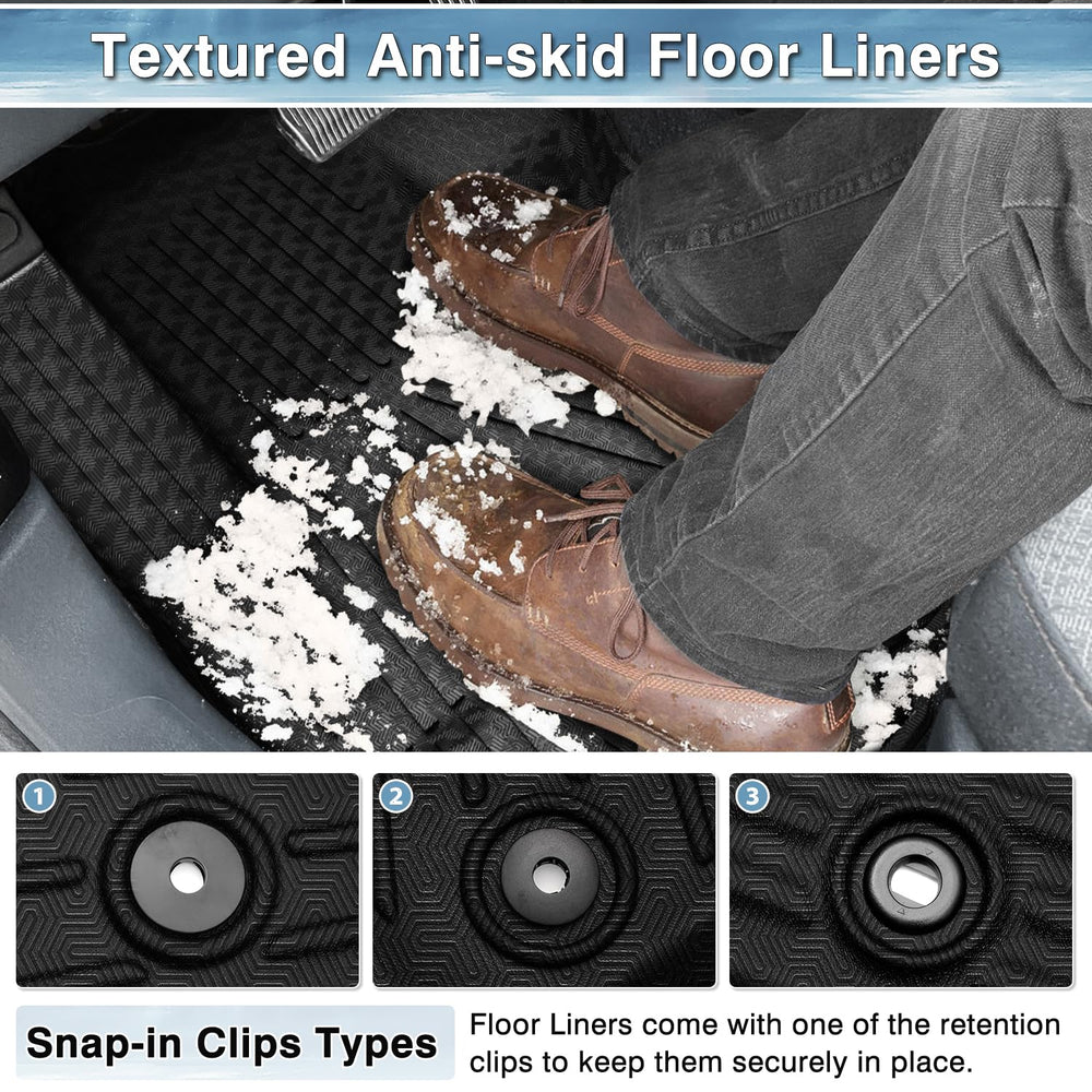 Mixsuper floor mats raised edges block spills from reaching the floor.