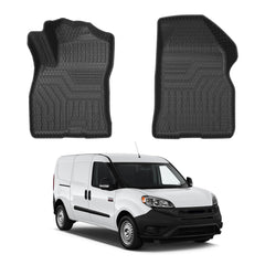 Mixsuper front floor mats for Ram ProMaster City with precise fit and protection