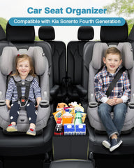 Mixsuper Liner console organizer provides easy access to essentials during travel