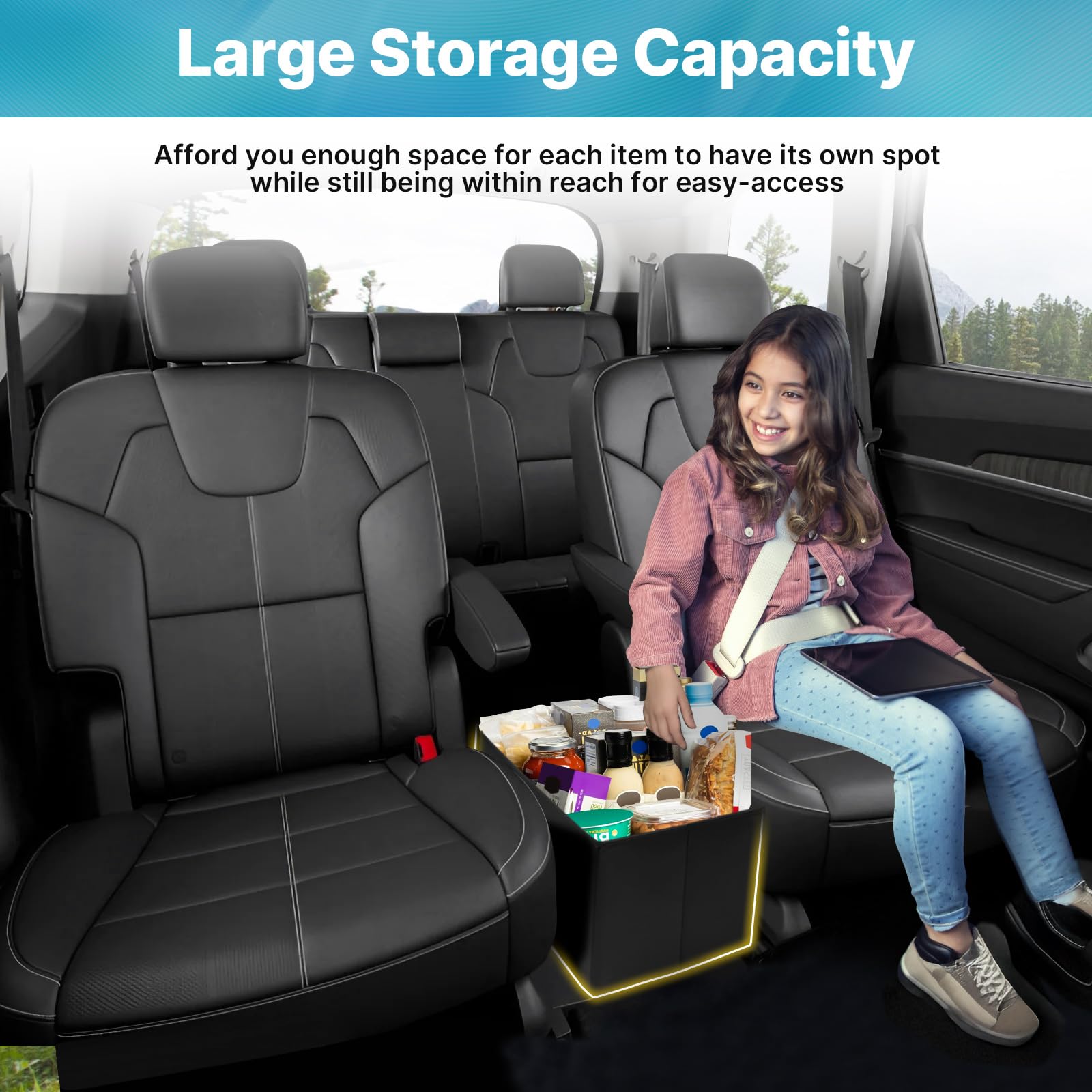 Mixsuper Liner dog toy storage keeps pets comfortable during travel.
