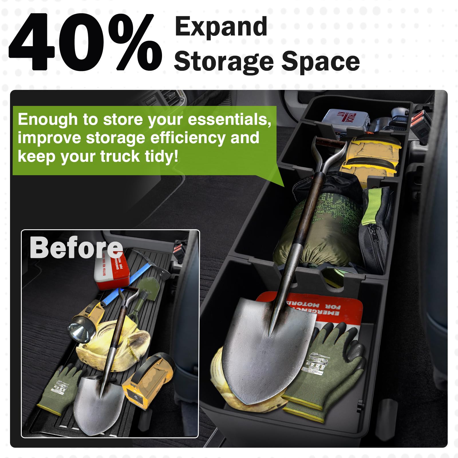 Durable construction of Mixsuper Liner withstands daily truck use.