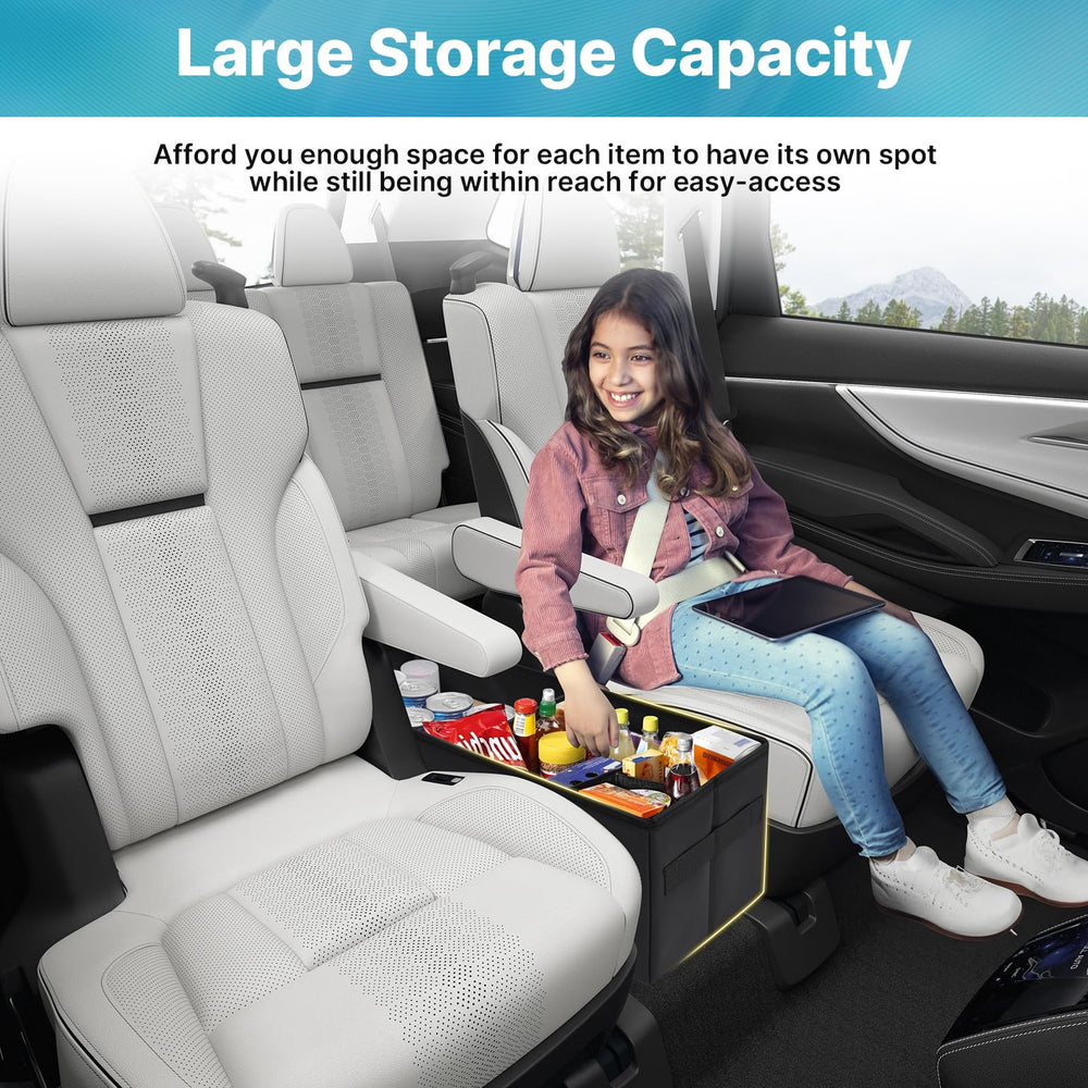 Mixsuper Liner leather diamond-texture organizer adds premium style while storing gear.