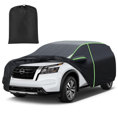 Mixsuper Liner Nissan Pathfinder cover with 7-layer design protects paint indoors and outdoors.