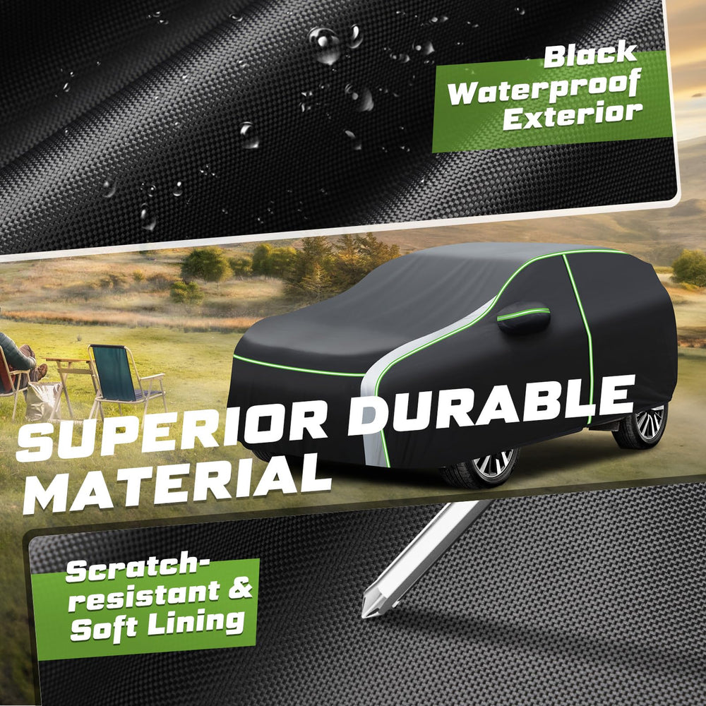 Mixsuper Liner 7-layer polyester with silver coating guards against sun damage.