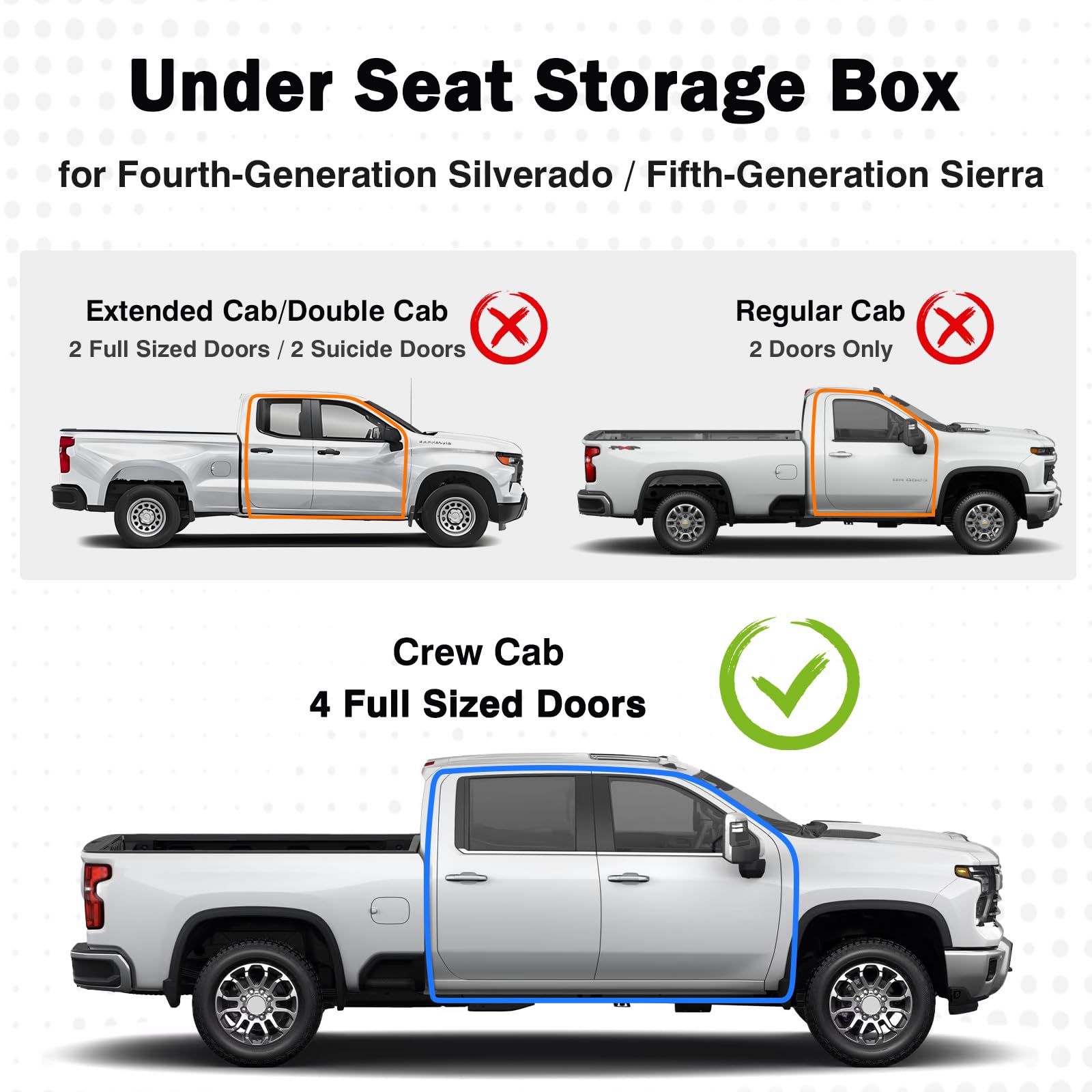 Mixsuper Liner installation-ready kit simplifies setup under rear seats.