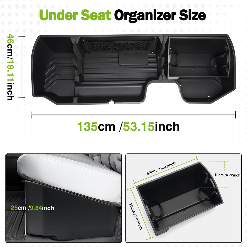 Mixsuper Liner mesh pocket provides quick access to essentials under the seat.