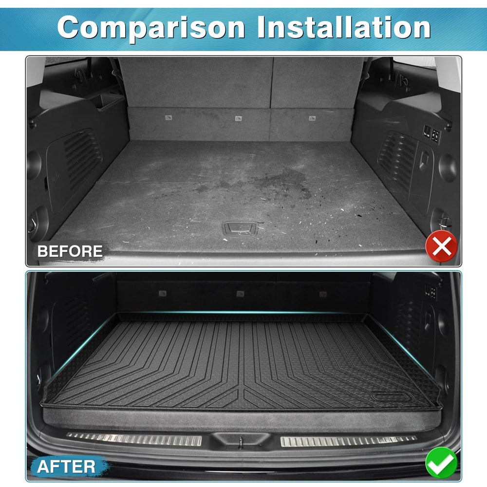 Mixsuper non-slip texture keeps items secure and dirt away